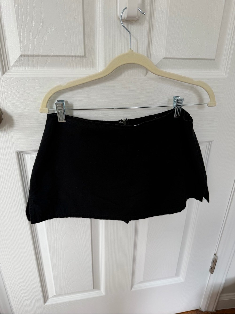 Princess Polly Black Mini Skirt with Subtle Hem Detail